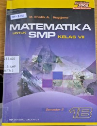 Matematika untuk SMP Kelas VII