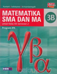 Matematika SMA dan MA untuk Kelasa XII Semester 2 Program IPS