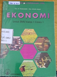 Ekonomi untuk SMU Kelas 1 Cawu 1