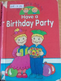 Susie and sam : Have a Birthday party