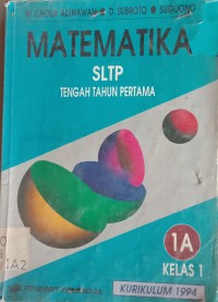 Matematika SLTP Tengah Tahun Pertama