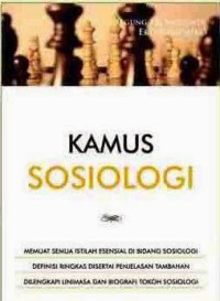 Kamus Sosiologi