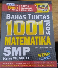 Bahas Tuntas 1001 Soal Matematika SMP