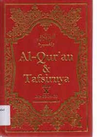 Al-qur'an dan Tafsirnya Jilid X Juz 28-29-30