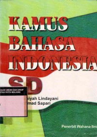 Kamus Bahasa Indonesia untuk Sekolah Dasar