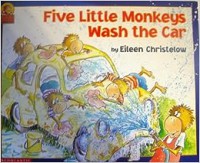 Five Little Monkeys Wash The Car